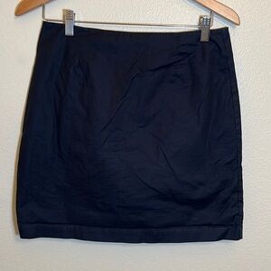 Gap Factory Vintage Black Stretch Mini Skirt